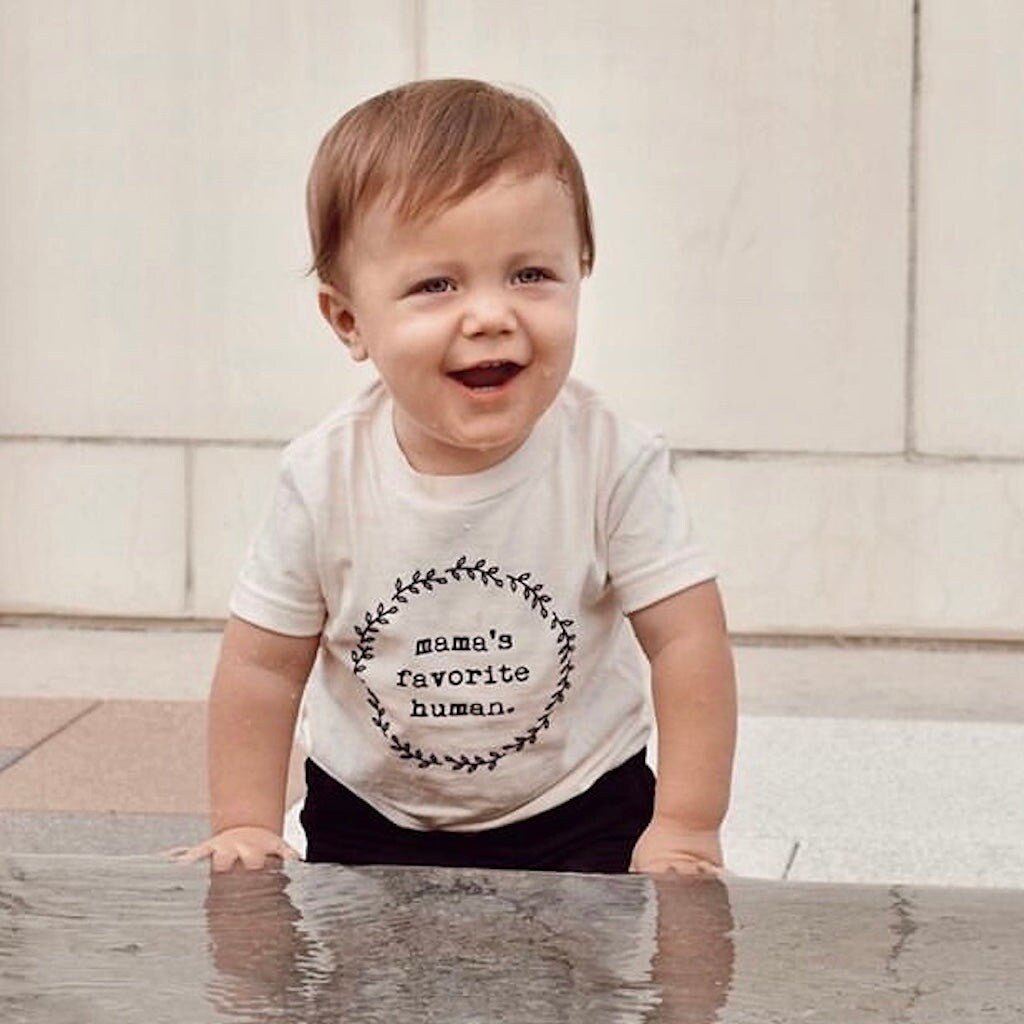 Mamas Favorite Human Organic Kids T-shirt