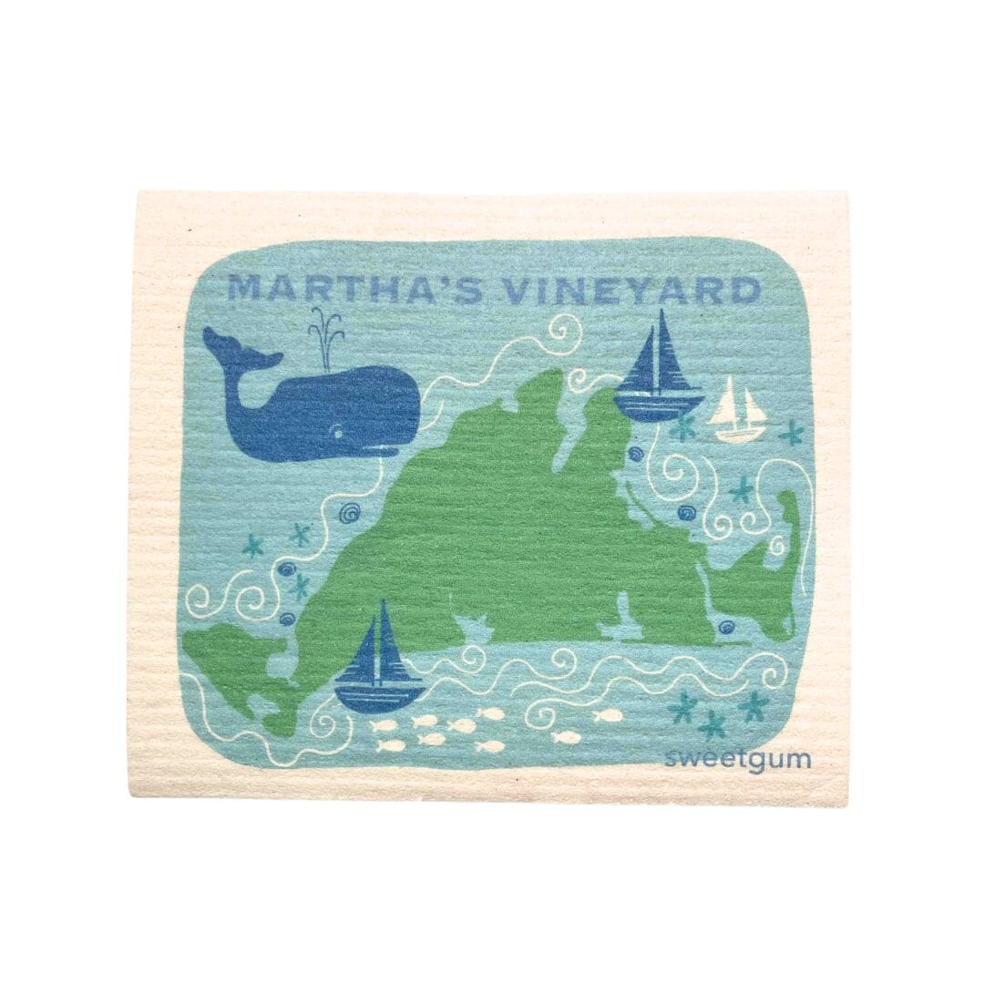 Martha's Vineyard Swedish Dishcloth | Sweetgum Home