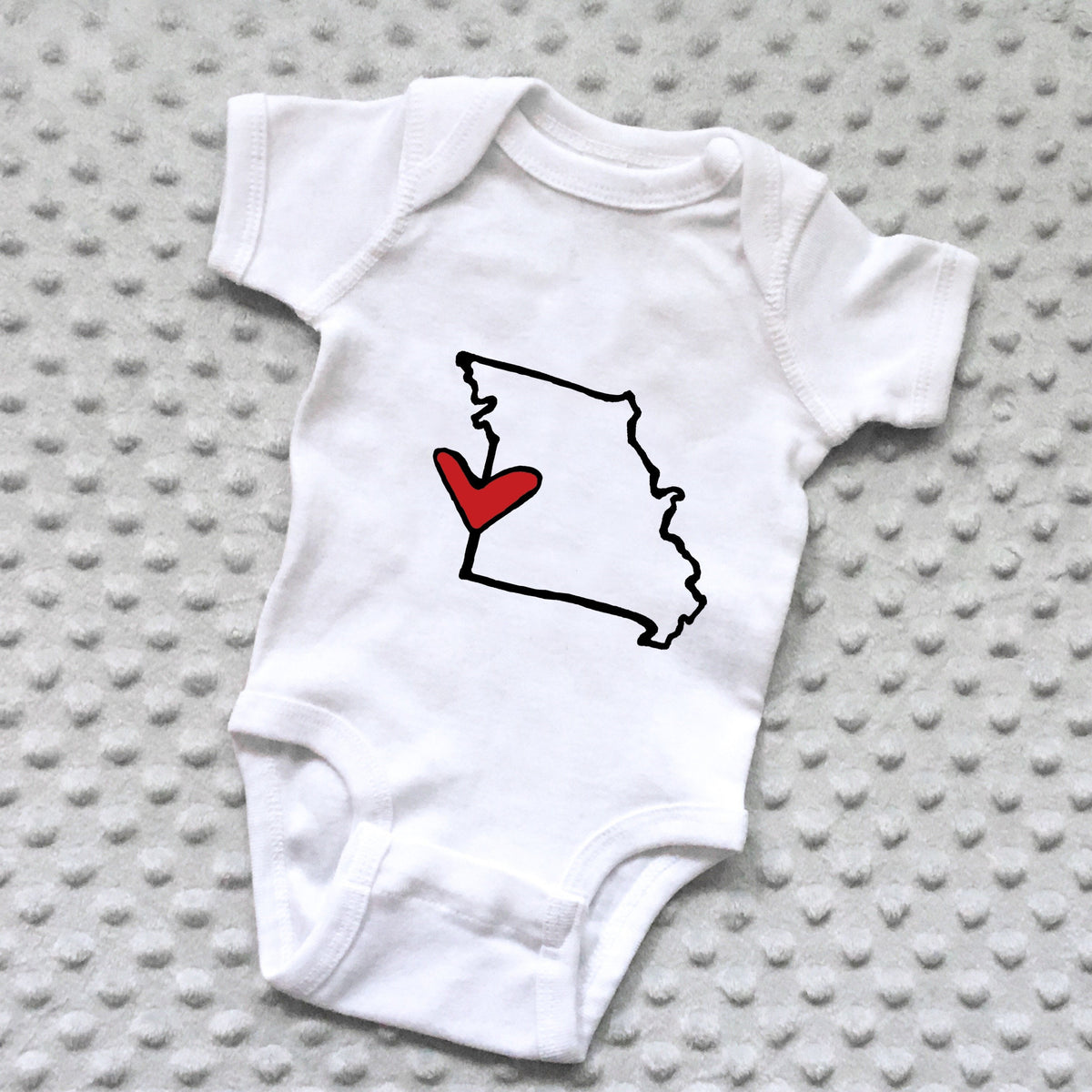 State Love Baby Onesie - 18 MONTHS