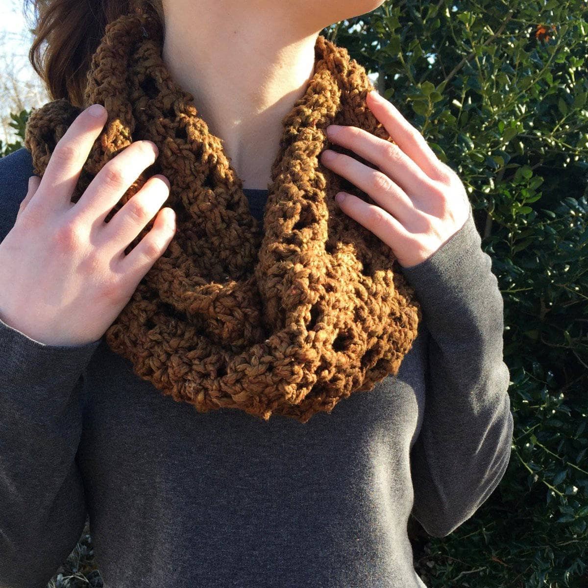 Mountain Mobius Cowl Crochet Pattern