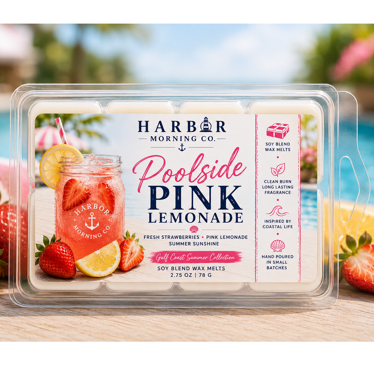 Poolside Pink Lemonade | Wax Melts