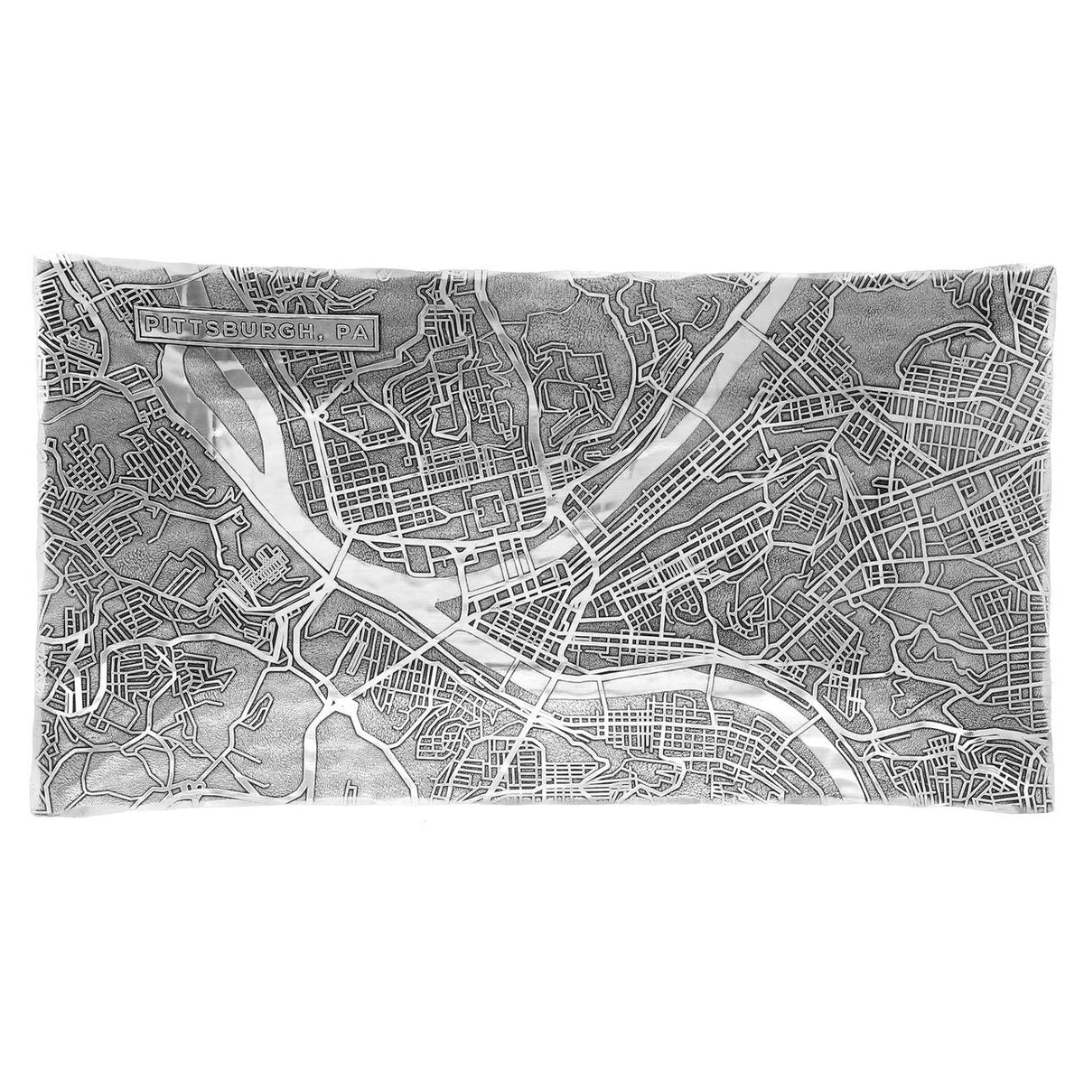 Pittsburgh Map Small Horizon Server