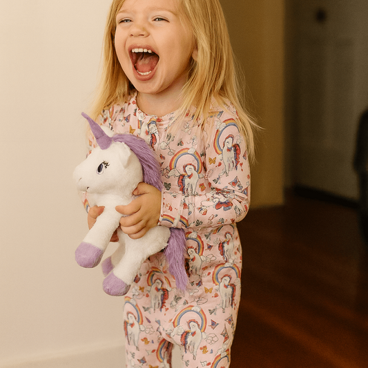 Rainbow Bright Convertible Romper