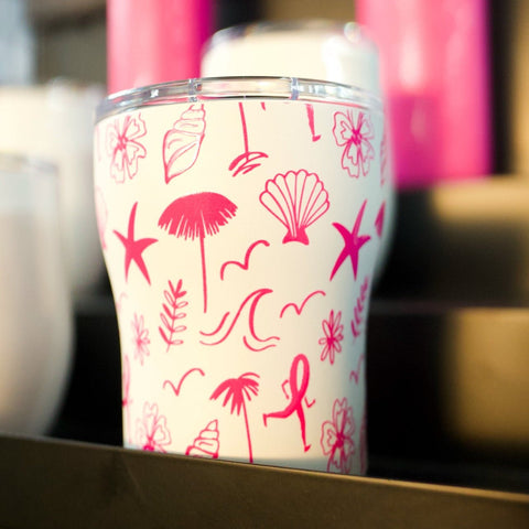 12 oz. Tumbler | SIC X DONNA Run with a Purpose - Matte White