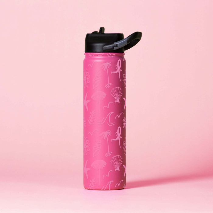 27 oz. Sport Bottle | SIC X DONNA Run with a Purpose - Matte Pink