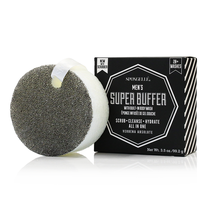 20+ Men's Super Buffer | Black Scrubber