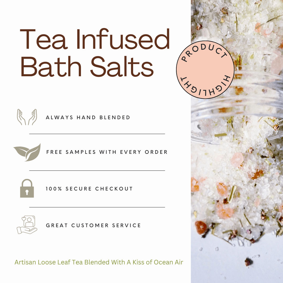 Lumberjack Tea-Infused Bath Salts