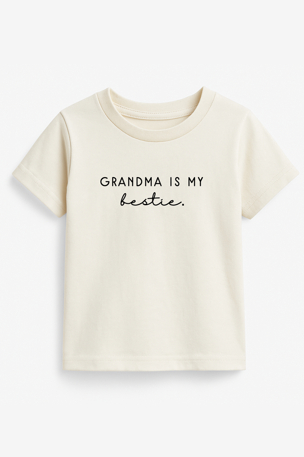Grandma is My Bestie Organic Kids T-shirt