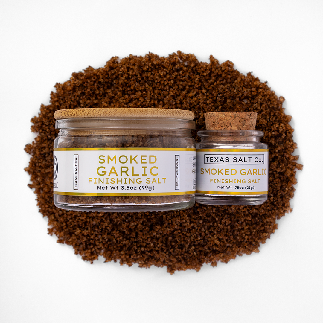 Smoked Garlic Finishing Salt