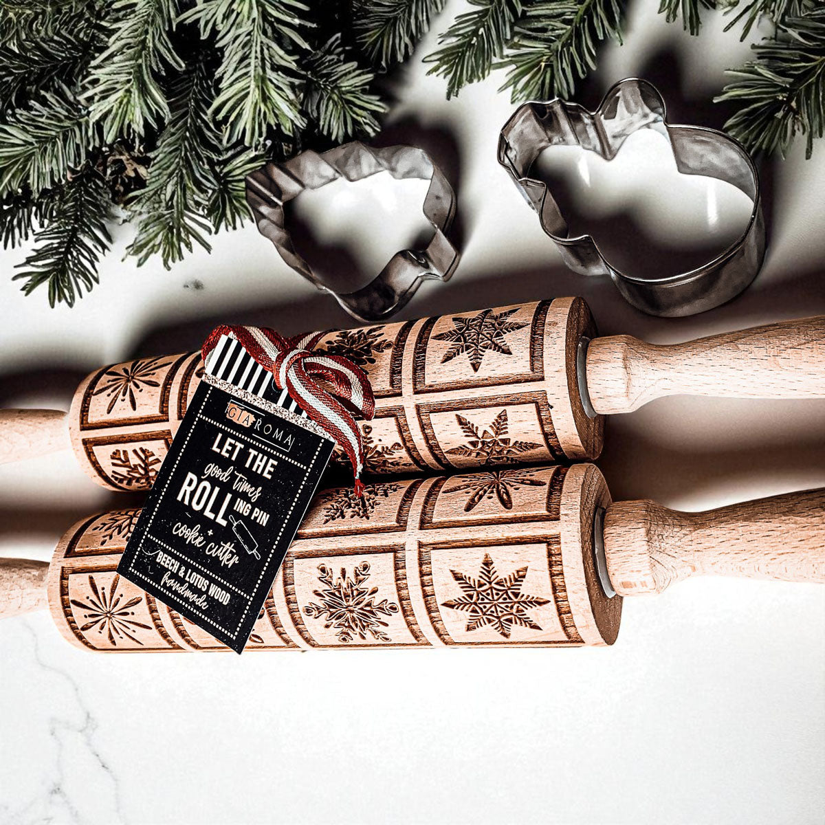 Christmas Rolling Pin Set | 10 Styles
