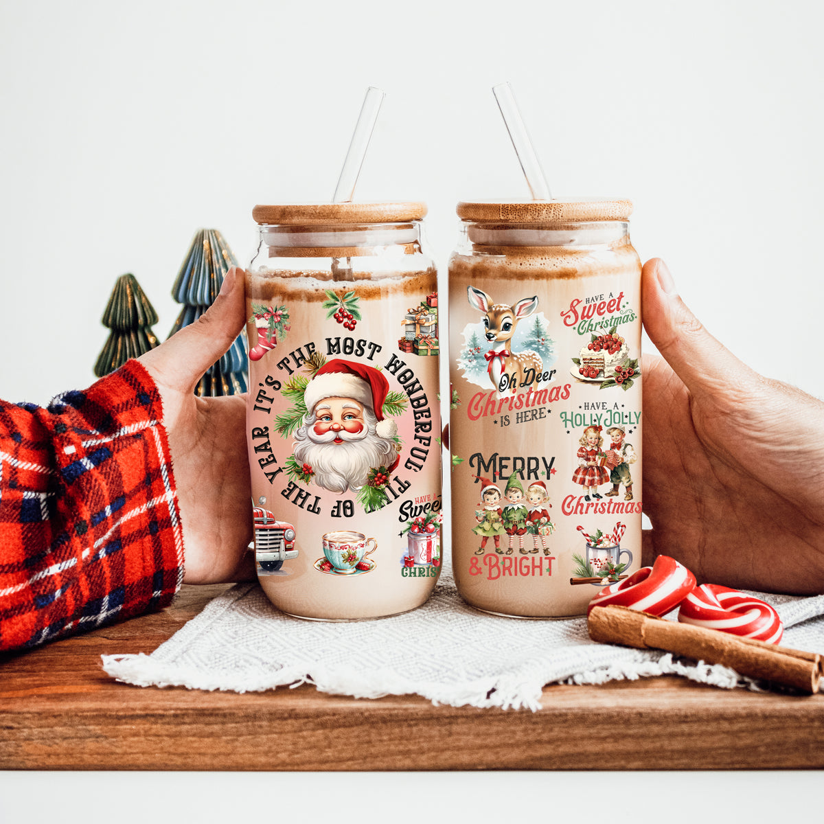 Vintage Christmas 17oz