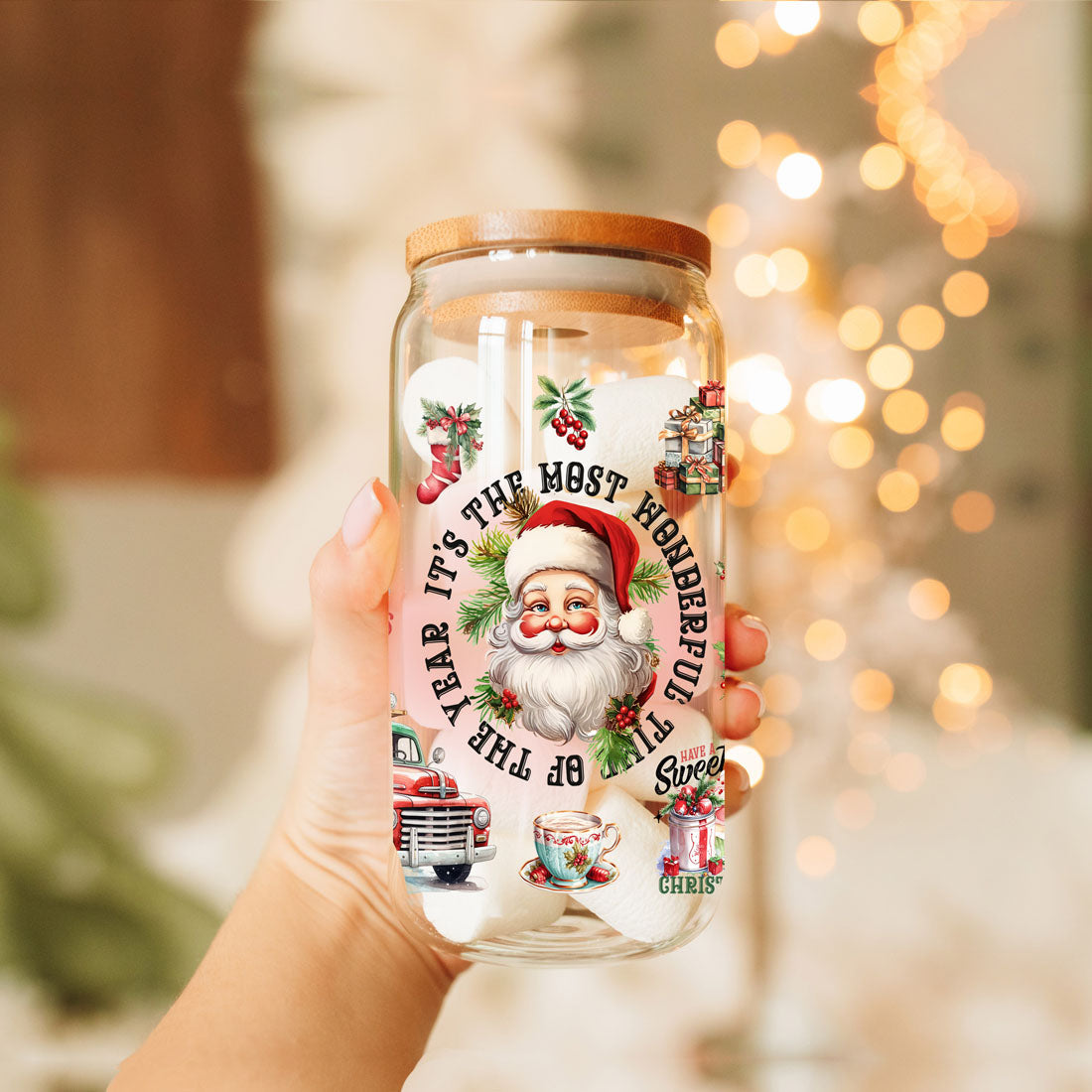 Vintage Christmas 17oz