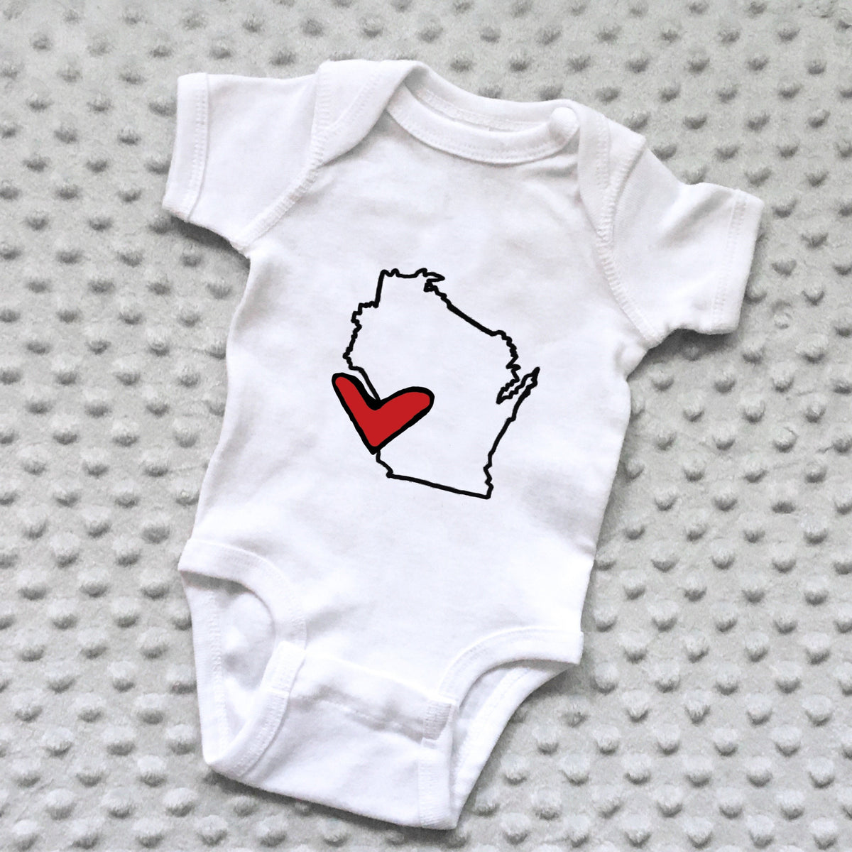 State Love Baby Onesie - 18 MONTHS